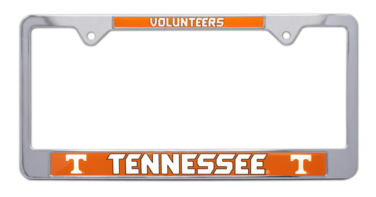 Elektroplate University of Tennessee Volunteers Premium 3D All Metal License Plate Frame 